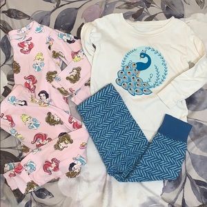Princess & Peacock Pajamas